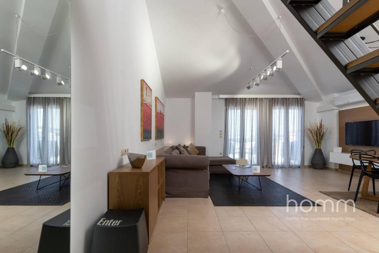 137Sqm Homm Apartment With Acropolis View 7Ppl Athènes Extérieur photo